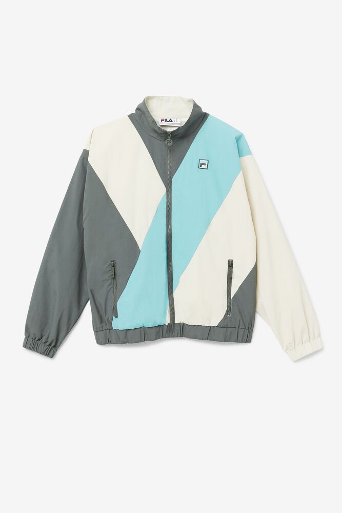 Fila Bunda Damske Ishani Windbreaker Modre - ABUVO0795